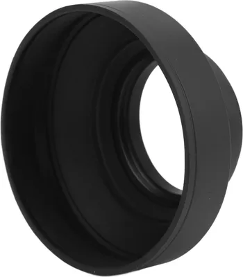 Image de Pare-soleil pour appareil photo, pliable, évite les dommages dus à l'astigmatisme, pare-soleil numérique pour appareil photo, 58 mm/2,3 pouces