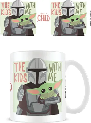 Produktbild von Star Wars - Lizenz Tassen - The Mandalorian - The Kids With Me