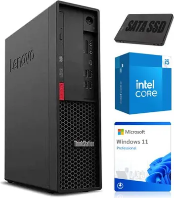 Image de Ordinateur PC Lenovo ThinkStation P330 SFF | Intel i5-8400 | 8 Go DDR4 | 256 Go SSD | Win11  | Grade A