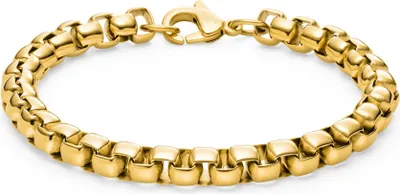 Produktbild von BOCCIA Armband Reintitan goldfarben 03065-0220