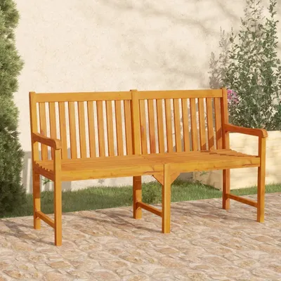 Produktbild von The Living Store Gartenbank 150 cm Massivholz Akazie