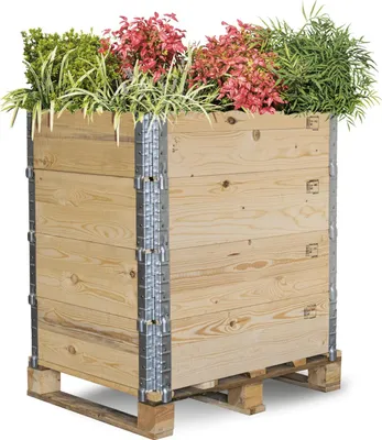 Produktbild von Galamio Paletten Hochbeet Gartenglück 1Stk