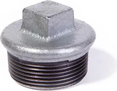 Produktbild von Temperguss verzinkt Stopfen AG 1" Fitting Gewindefittings Fittings