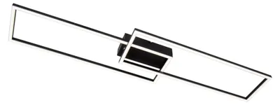 Image de ARIANNE – Plafonnier encastrable – LED – Température de couleur réglable – 1x23 W – 2700 K/4000 K – Noir