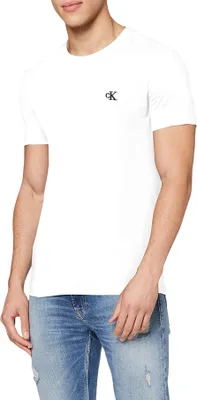 Produktbild von Calvin Klein Jeans Herren T-Shirt Weiß 156996 : Größe - XL Größe: XL