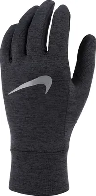 Produktbild von Nike - Herren Handschuhe, Fleece, Laufen CS573 (L - XL) (Schwarz/Silber meliert)