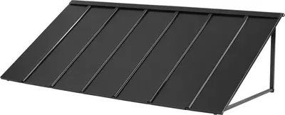 Image de Auvent de fenêtre - Auvent de porte - Protection solaire - 203x91x61cm Auvent - Couverture extérieure résistante aux UV