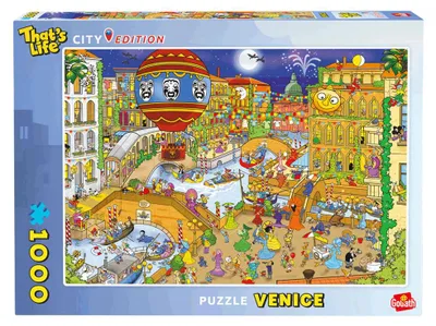 Image de Goliath That's Life Édition City : Puzzle « Venice » - 1 000 pièces