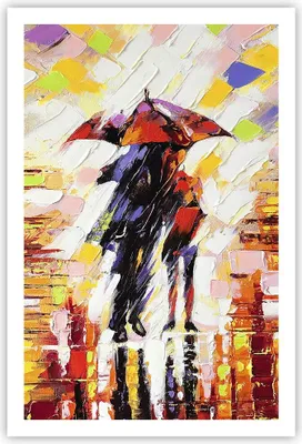 Produktbild von Poster - Poster ohne Rahmen - gehen liebhaber - 61x91,5 cm - Wand Bild - Wanddeko - Wandbilder - Kunstposter - Wandposter - Bilder - Kunstdruck - Wanddekoration - Wandbild - P2XPA61x91-3527