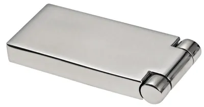 Image de Charnière à encastrer AISI316, poli miroir 100x50mm , 1 pièce
