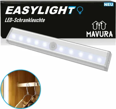 Image de EASYLIGHT LED Lampe d'appoint pour armoire Lampe de nuit