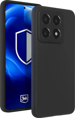 Produktbild von 3MK Silikonhülle Xiaomi 14T Pro schwarz