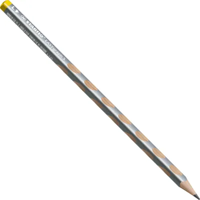 Produktbild von STABILO Bleistift EASYgraph "S" Härtegrad: HB silber