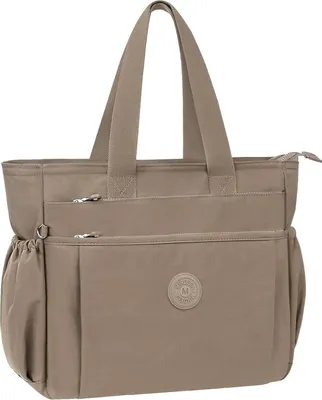 Produktbild von WACCET Handtasche Damen Groß Wasserdicht Nylon Umhängetasche Casual Weekender Schultertasche