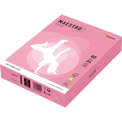Produktbild von MAESTRO Kopierpapier color A4 9417-OPI74A80S flamingo 500Bl.