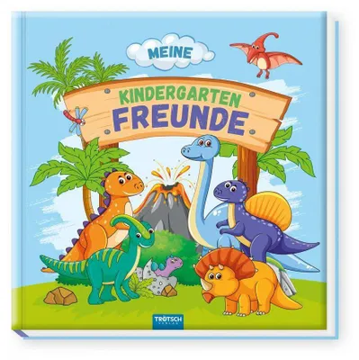 Produktbild von Trötsch Freundebuch Meine Kindergartenfreunde Dinosaurier