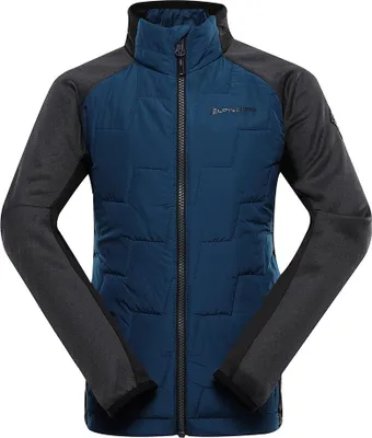 Produktbild von Alpine Pro Jorwo Fleece Mit Durchgehendem Reißverschluss Blau 128-134 cm Jungen,Mädchen Blau 128-134 cm