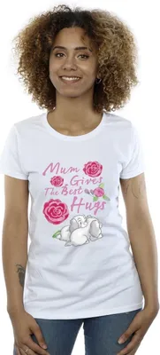 Produktbild von Disney - "Lady And The Tramp Mum Hugs" T-Shirt für Damen BI26176 (M) (Weiß)