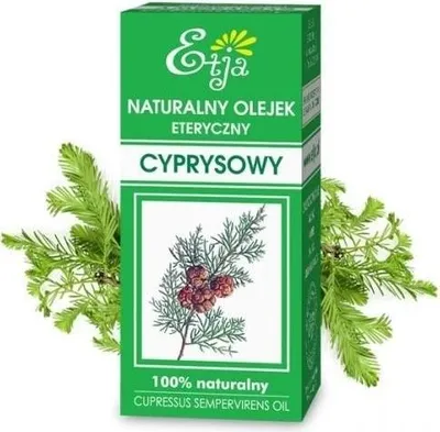 Obrázek produktu pro Etja Cypřišový olej 10 ml - Dlouhá doba použitelnosti!