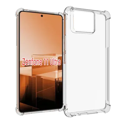 Image de Coque de protection en TPU antichoc pour Asus Zenfone 11 Ultra, transparente