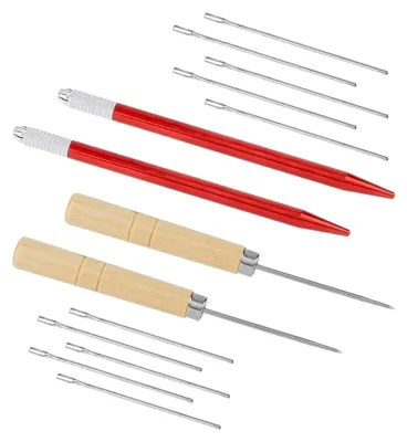 Produktbild von 14 Stück Puppenhaar Wurzelwerkzeug für Puppenperücken