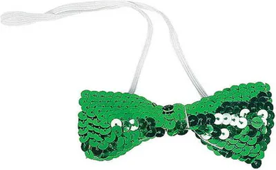 Produktbild von Grüne St. Patrick's Day Pailletten-Fliege