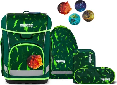 Produktbild von ergobag Schulranzen-Set cubo light Bärtastisch