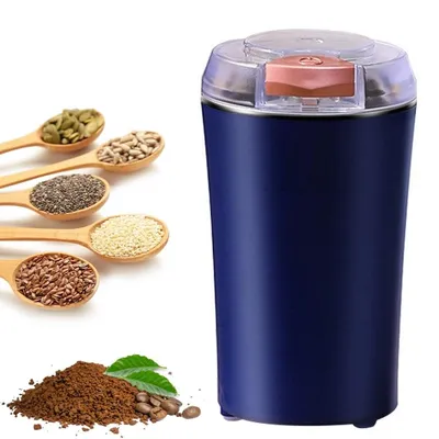 Produktbild von Elektrische Kaffeemühle , Multifunktions-Gewürzmühle ,200W Schnellmahlen, 6-fach Edelstahlklingen, für Bohnen, Getreide & Kräuter, Haushalt