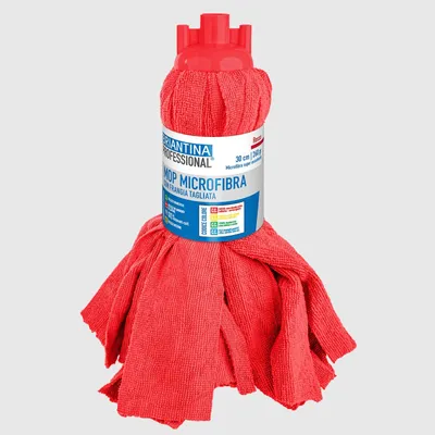 Image de Briantina, mop en microfibre avec franges, 260 g, grande capacité d'absorption, pour sols
