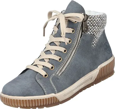 Produktbild von Rieker Damen High Top Sneaker gefüttert Blau