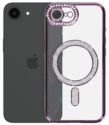 Produktbild von Avizar, MagSafe Hülle mit Strassrahmen für Apple iPhone 17e, Violett