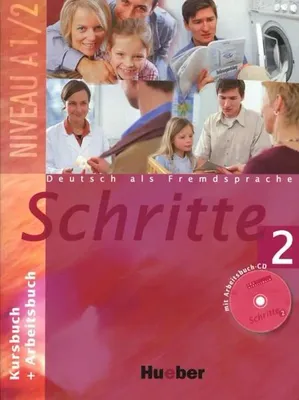 Immagine prodotto di Schritte 2. Kursbuch und Arbeitsbuch mit CD