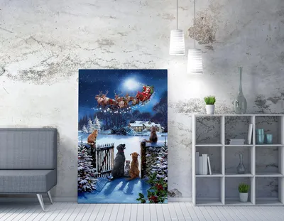 Produktbild von Wallity, WY273- CHB1087, Bunt, Leinwandbilder, 70 x 100 cm, 100% Leinwand