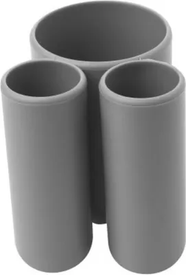 Zdjęcie produktu dla Umbra 023271-918, Wolnostojący uchwyt na szczoteczki do zębów, Szary, Zlew, Stół, Nowoczesny, 90 mm, 760 mm