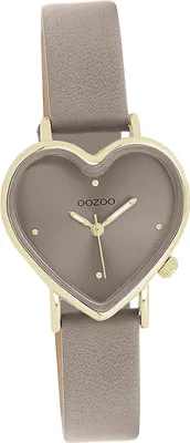 Produktbild von Oozoo Leder Damen Uhr Analog Quarzuhr Armband braun OOZOO Timepieces D2UOC11451