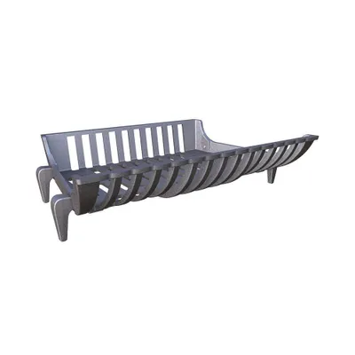 Produktbild von Holzhalter aus Gusseisen für Kamin, cm. A 68 - T 57 x 39 x 15 H DS