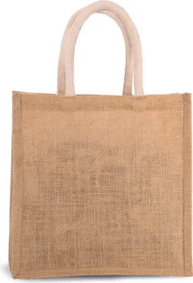 Produktbild von Kimood Jutetasche im Cabas-Stil Groß