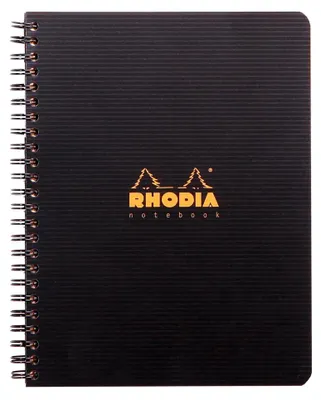 Obrázok produktu pre Notizbuch Rhodia 90g Spirale A5+ 80 Blatt kariert
