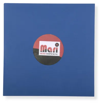 Produktbild von Blaue Innenhüllen für Langspielplatten Maxi Single Vinyl Schallplatten 309x301/304 mm gefüttert 80 g Premium Papier 700 Stück
