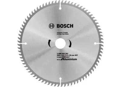Image de Lame de scie circulaire Bosch Eco for Aluminium 250x30x3,0/2,2 z80