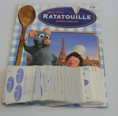 Produktbild von Ratatouille  - Sammelsticker - Komplettsatz + Album