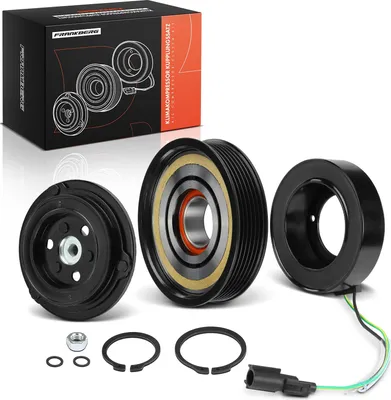 Obrázek produktu pro Frankberg 1x kompresor klimatizace s magnetickou spojkou pro Volvo S60 134 124 S80 V60 155 V70 XC60 XC70