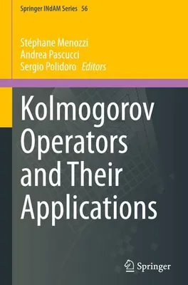 Obrázok produktu pre Kolmogorov Operators and Their Applications