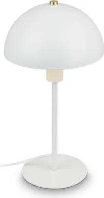 Produktbild von Briloner PURA Tischlampe, Kabelschalter, E14, Weiß, Ø18 x 35 cm