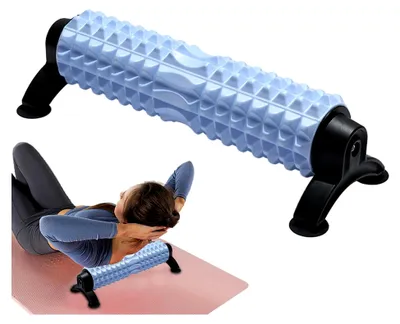 Produktbild von Schaumstoffrollen für die Muskelmassage, Massagerolle aus EVA für Fitnessübungen – Werkzeug für den gesamten Körper, Zubehör für Rückendehnung und Yoga