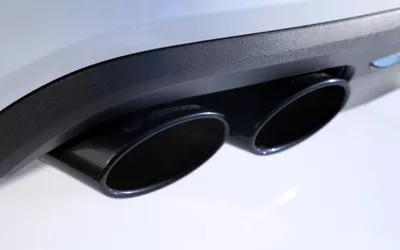 Zdjęcie produktu dla HEICO Volvo V60 S60 zestaw końcówek wydechu czarne chromowane B3 B4 B5