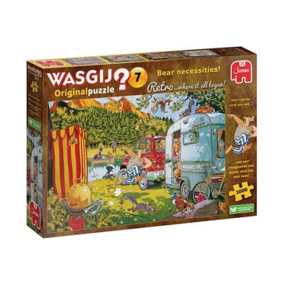 Produktbild von Wasgij Retro Original 7 - Bear Necessities! 1000 Teile