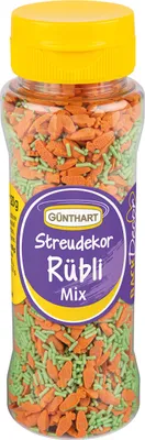 Obrázok produktu pre Günthart posypový dekor, mrkvová zmes 120 g