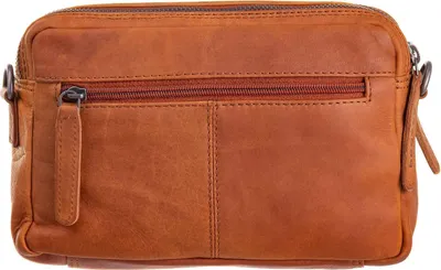 Produktbild von Bagsac Casual Damen Leder Umhängetasche B488007 31 cognac