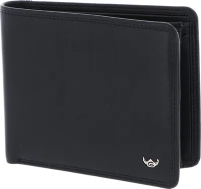 Image de Golden Head porte-monnaie Polo RFID Protect Billfold Coin Wallet Black noir